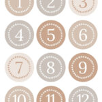 Free And Customizable Numbers Templates With Regard To Free Printable Table Numbers 1 30