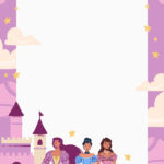 Free And Customizable Princess Templates With Regard To Free Princess Printable Invitations