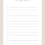 Free And Customizable To Do List Templates In To Do List Free Printable