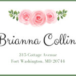 Free And Printable Custom Address Label Templates | Canva Intended For Free Printable Address Label Templates