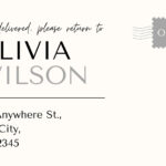 Free And Printable Custom Address Label Templates | Canva Intended For Free Printable Address Label Templates