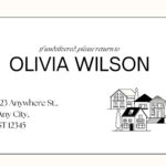 Free And Printable Custom Address Label Templates | Canva Regarding Free Printable Return Address Labels