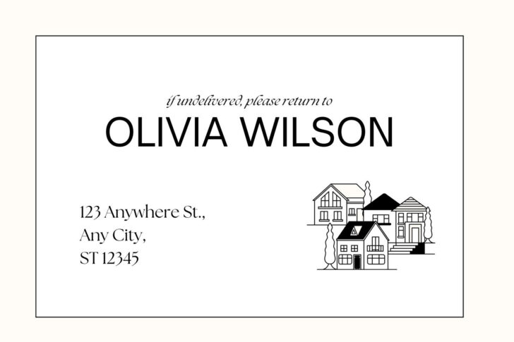 Free Printable Return Address Labels