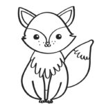 Free And Printable Forest Animals Coloring Pages For Kids Intended For Free Coloring Pages Animals Printable