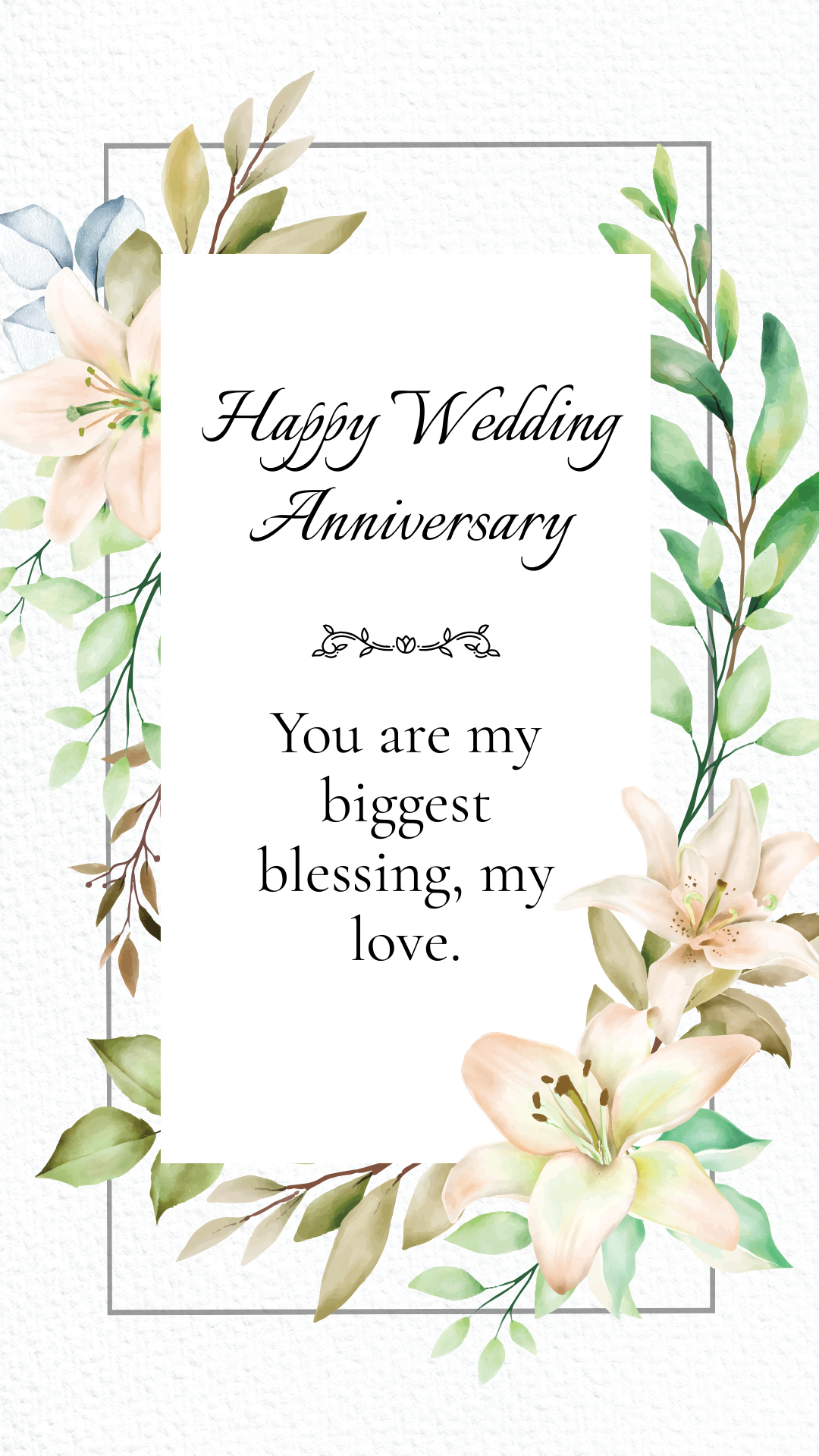 Free Anniversary Card Templates, Editable And Printable in Printable Cards Free Anniversary