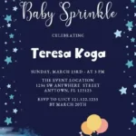 Free Baby Sprinkle Invitation Templates | Invitanku With Free Printable Baby Sprinkle Invitations