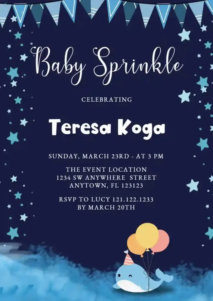 Free Baby Sprinkle Invitation Templates | Invitanku With Free Printable Baby Sprinkle Invitations Free Baby Sprinkle Invitation Templates | Invitanku With Free Printable Baby Sprinkle Invitations