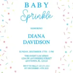Free Baby Sprinkle Invitation Templates | Invitanku Within Free Printable Baby Sprinkle Invitations