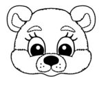 Free Bear Mask Printable. Teachersmag Intended For Free Printable Bear Mask