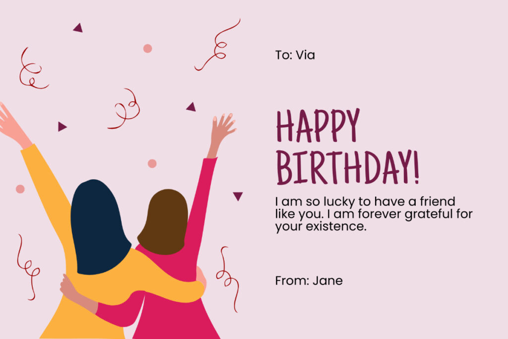Free Best Friend Birthday Card Templates, Editable And Printable With Free Printable Birthday Cards For Your Best Friend Free Best Friend Birthday Card Templates, Editable And Printable With Free Printable Birthday Cards For Your Best Friend