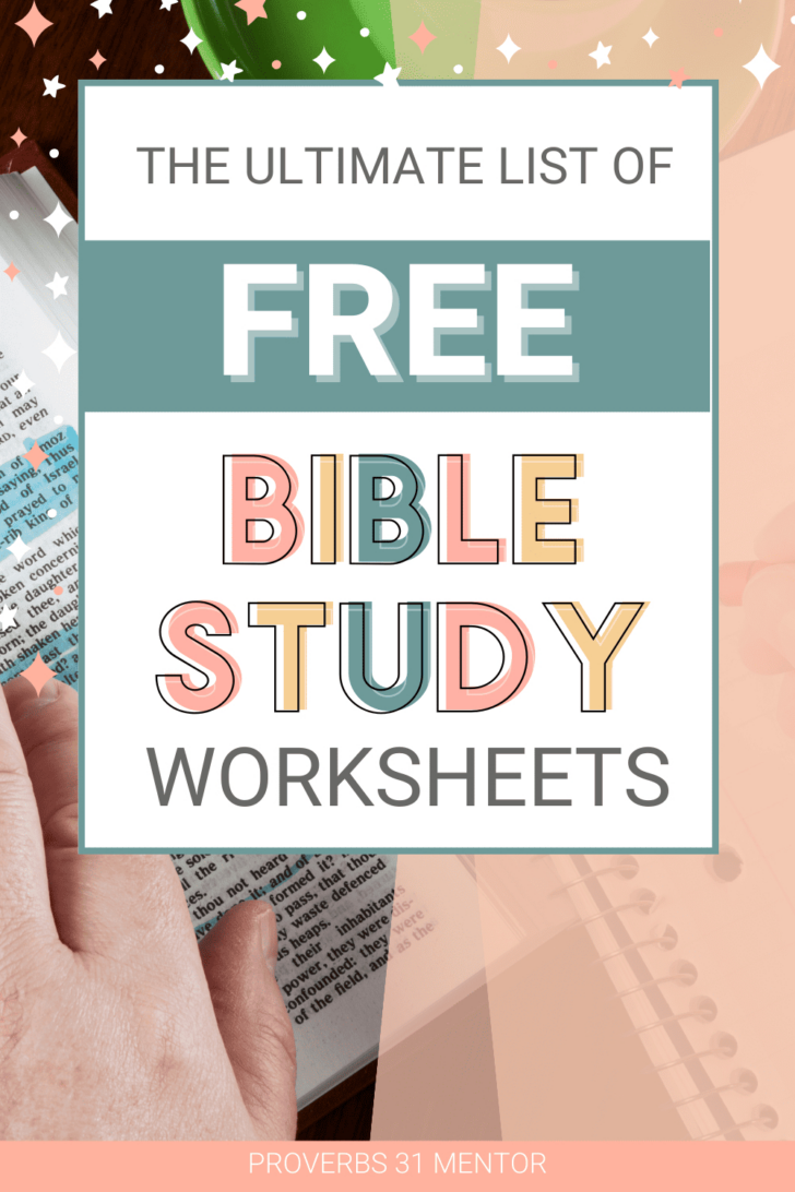 Free Printable Bible Studies For Women
