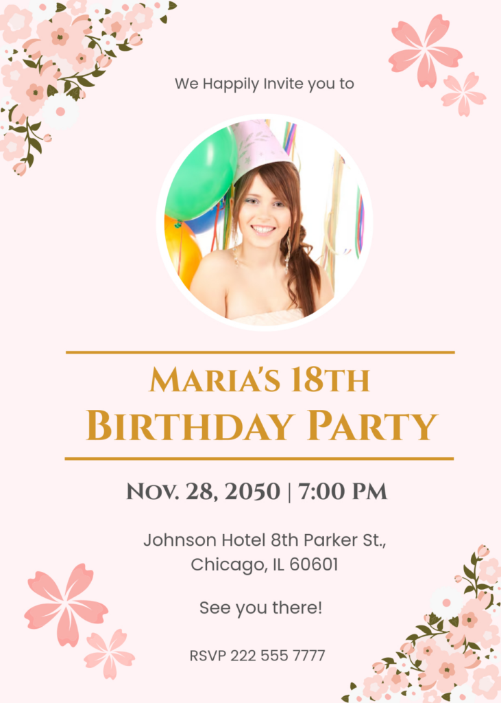 Free Birthday Invitation Templates, Editable And Printable Inside Free Printable Personalized Birthday Invitation Cards Free Birthday Invitation Templates, Editable And Printable Inside Free Printable Personalized Birthday Invitation Cards