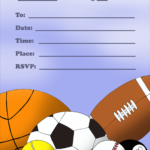Free Birthday Invitations To Print For Kids: Choose Your Theme In Free Printable Sports Birthday Invitation Templates Free Birthday Invitations To Print For Kids: Choose Your Theme In Free Printable Sports Birthday Invitation Templates