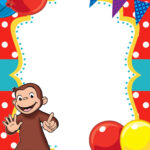 Free Blank Curious George Invitation Templates Inside Free Printable Curious George Invitations