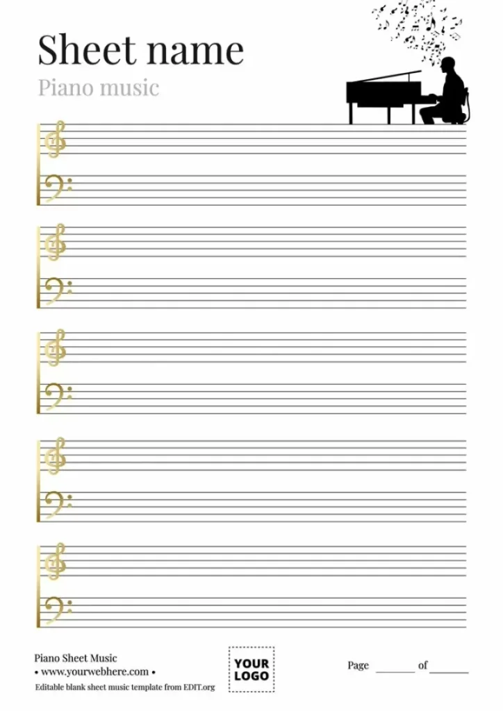 Free Blank Music Sheets To Print With Free Printable Sheet Music For Voice And Piano Free Blank Music Sheets To Print With Free Printable Sheet Music For Voice And Piano