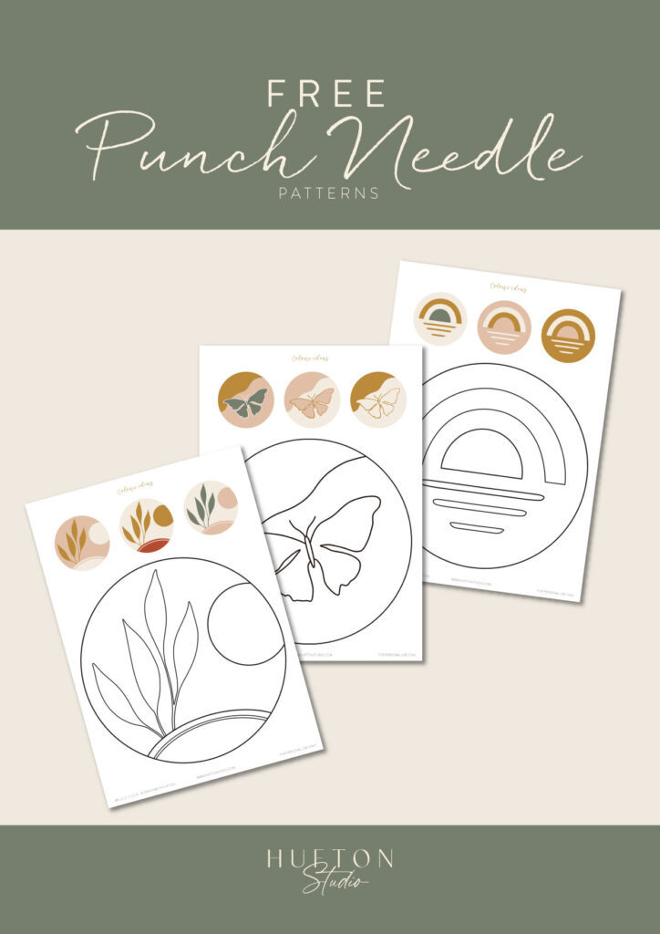 Free Boho Punch Needle Patterns — Hufton Studio With Free Printable Punch Needle Patterns Free Boho Punch Needle Patterns — Hufton Studio With Free Printable Punch Needle Patterns