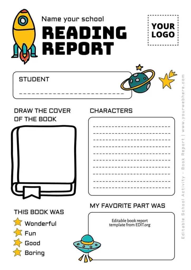Free Book Report Templates To Customize Regarding Free Printable Book Report Forms Free Book Report Templates To Customize Regarding Free Printable Book Report Forms