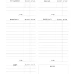 Free Budget Planner Templates | Printable & Fillable Inside Free Printable Monthly Budget Worksheets