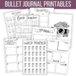 Free Bullet Journal Printables | Masha Plans With Free Printable Journal Pages