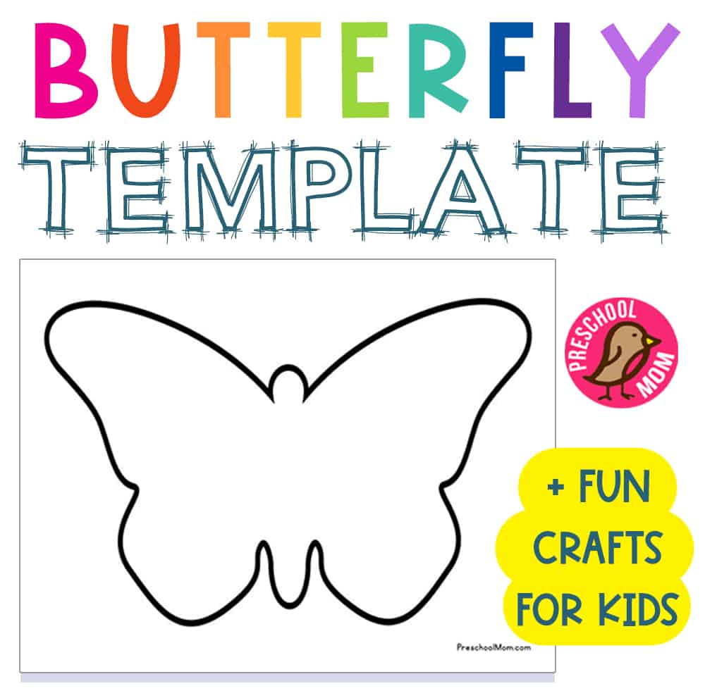 Free Butterfly Template For Preschool Preschool Mom Inside Free Printable Butterfly Free Butterfly Template For Preschool Preschool Mom Inside Free Printable Butterfly