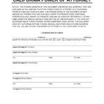 Free California Power Of Attorney Forms | Pdf & Word For Free Printable Legal Forms California