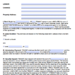 Free California Rental Lease Agreement Templates | Pdf | Word Throughout Free Printable California Residential Lease Agreement
