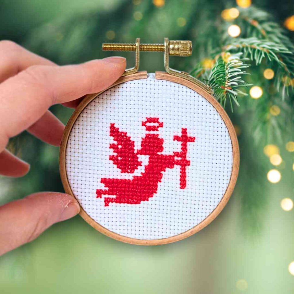 Free Christmas Angel Cross Stitch Pattern: Easy Holiday Craft For With Regard To Free Printable Cross Stitch Patterns Angels Free Christmas Angel Cross Stitch Pattern: Easy Holiday Craft For With Regard To Free Printable Cross Stitch Patterns Angels