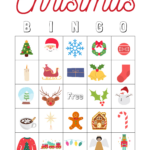Free Christmas Bingo For Kids   Arinsolangeathome Intended For Free Printable Christmas Bingo Cards