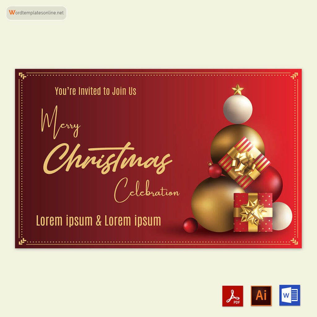 Free Christmas Card Templates (Word | Psd | Pdf) Inside Free Online Printable Christmas Cards