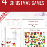 Free Christmas Printable Games For Kids Including I Spy, Christmas In Free Printable Christmas Puzzle Games