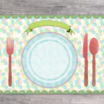 Free Christmas Printable Placemat! | Mausjournal Inside Free Printable Christmas Placemats For Adults