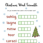 Free Christmas Printables – Puzzles | Mama Geek With Free Printable Christmas Puzzles And Games