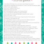 Free Christmas Trivia Printables {Games For The Family!} | Lil&<h2>039; Luna For Free Printable Christmas Riddle Games