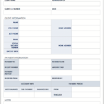 Free Client Information Forms & Templates | Smartsheet Inside Free Printable Customer Information Sheets