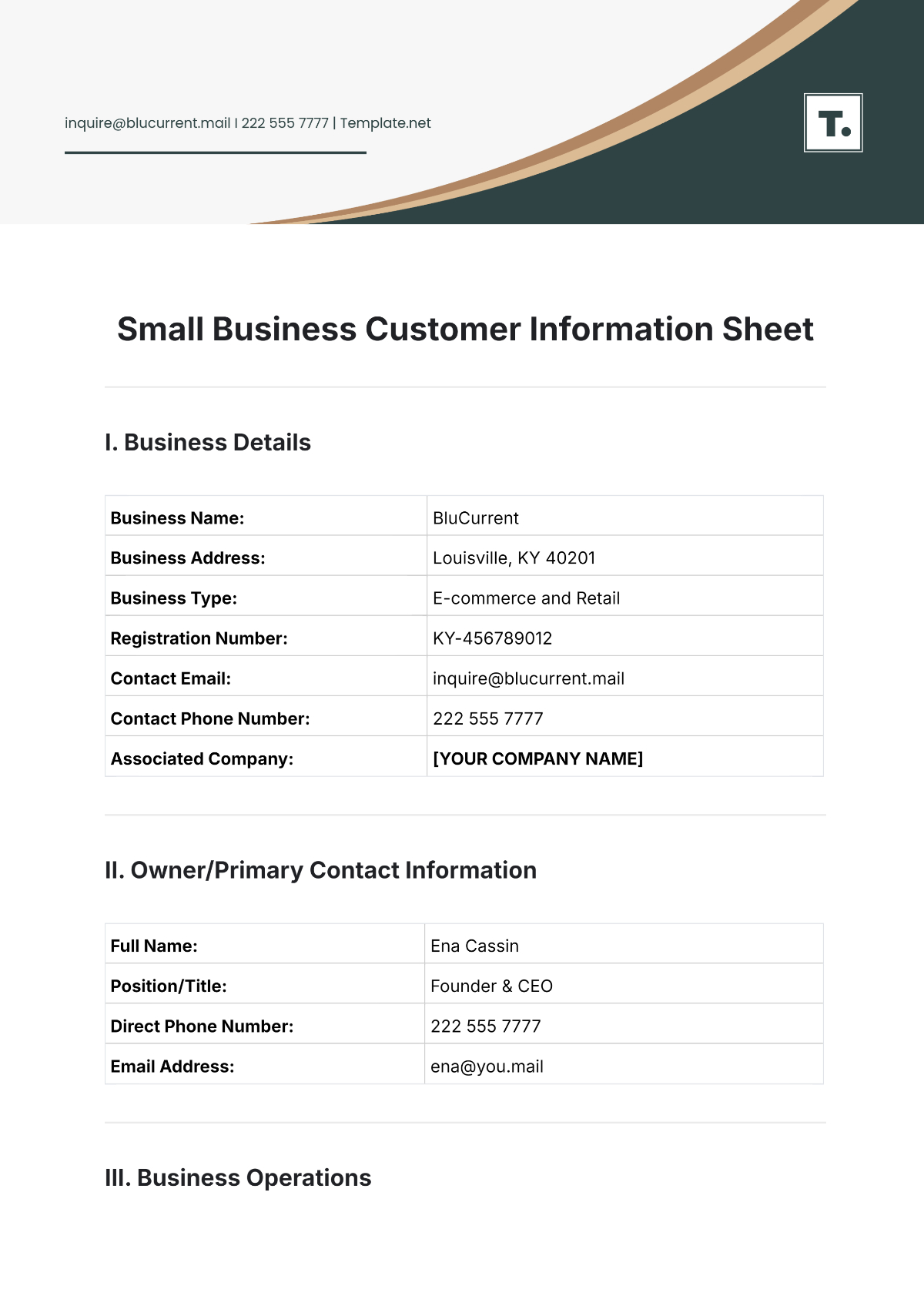 Free Client Information Sheet Templates, Editable And Printable with regard to Free Printable Customer Information Sheets