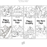Free Coloring Bookmark Printables For Kids | Fun And Creative Designs With Free Printable Bookmarks To Color