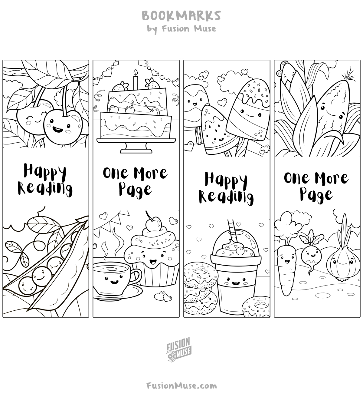 Free Coloring Bookmark Printables For Kids | Fun And Creative Designs with Free Printable Bookmarks to Color