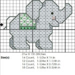 Free Cross Stitch Pattern Small With Cute Elephant For Beginners Throughout Baby Cross Stitch Patterns Free Printable