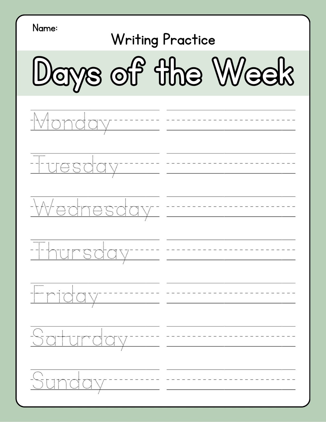 Free Custom 1St Grade Writing Worksheet Templates | Canva with regard to Free Printable Worksheets For 1st Grade Language Arts
