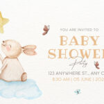 Free Custom Printable Baby Shower Card Templates | Canva For Free Printable Baby Registry Cards