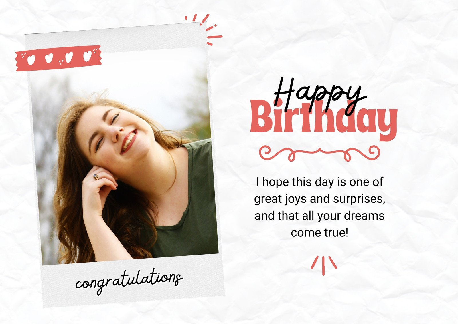 Free, Custom Printable Birthday Card Templates | Canva regarding Free Printable Happy Birthday Cards Online