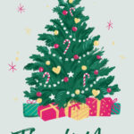 Free Custom Printable Christmas Thank You Card Templates | Canva Intended For Christmas Thank You Cards Printable Free