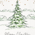 Free Custom Printable Cute Christmas Card Templates | Canva With Regard To Free Printable Xmas Cards