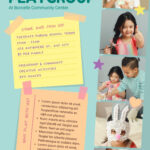 Free Custom Printable Daycare Flyer Templates | Canva Inside Free Printable Home Daycare Flyers