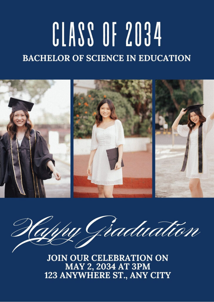 Free Printable Graduation Announcements