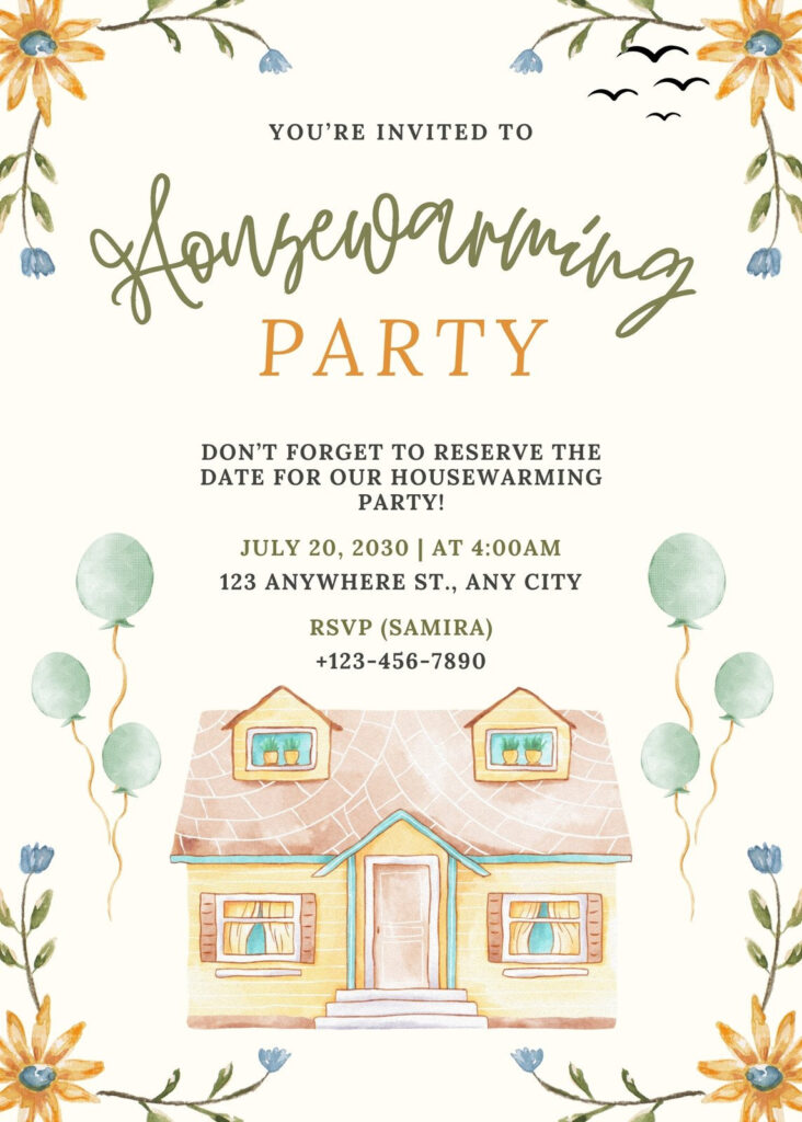Free, Custom Printable Housewarming Invitation Templates | Canva With Regard To Free Printable Housewarming Invitations Cards Free, Custom Printable Housewarming Invitation Templates | Canva With Regard To Free Printable Housewarming Invitations Cards