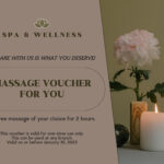 Free Custom Printable Massage Gift Certificate Templates | Canva Intended For Free Printable Massage Gift Certificate Templates