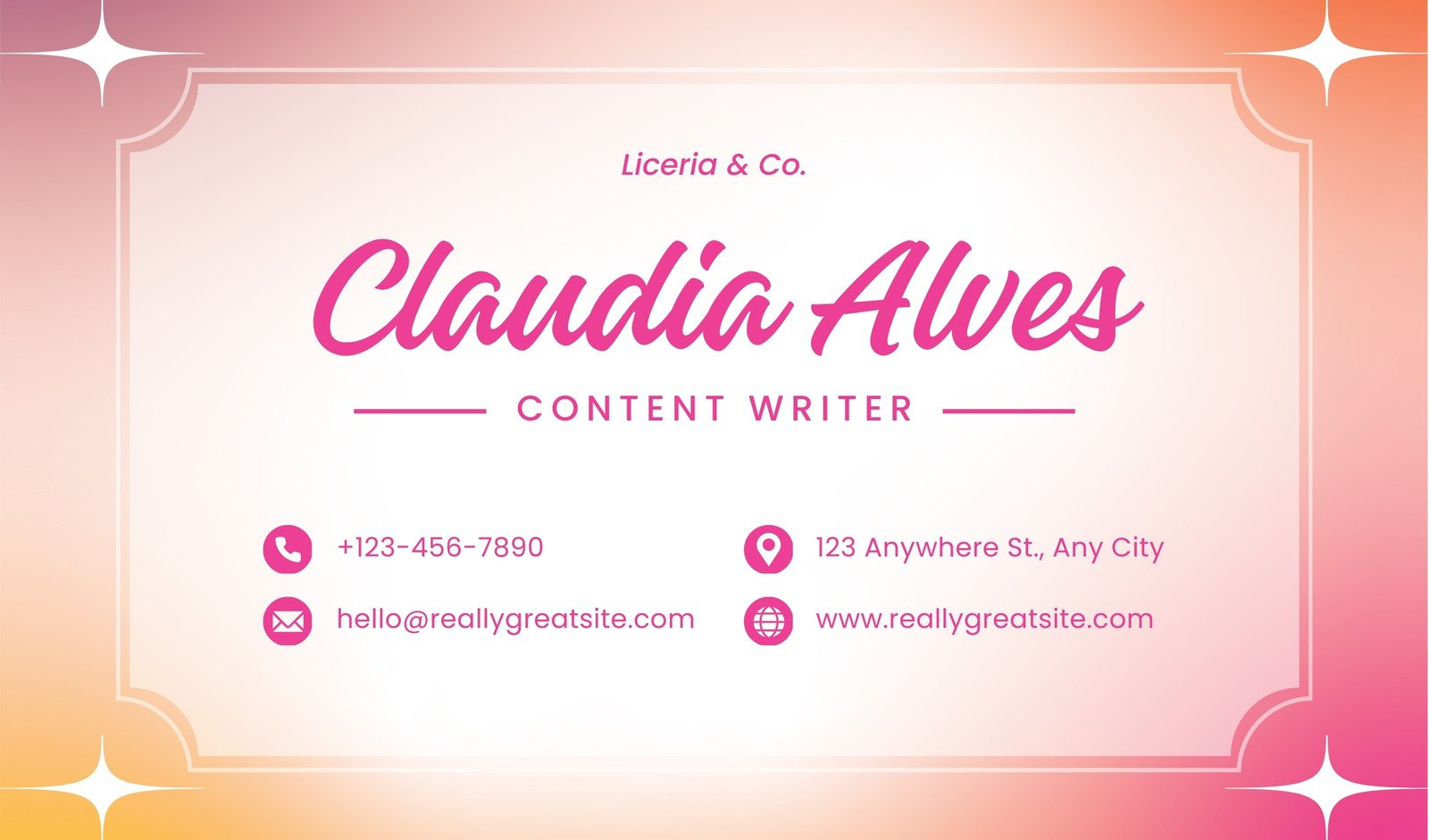 Free, Custom Printable Personal Business Cards | Canva with Free Printable Personal Cards
