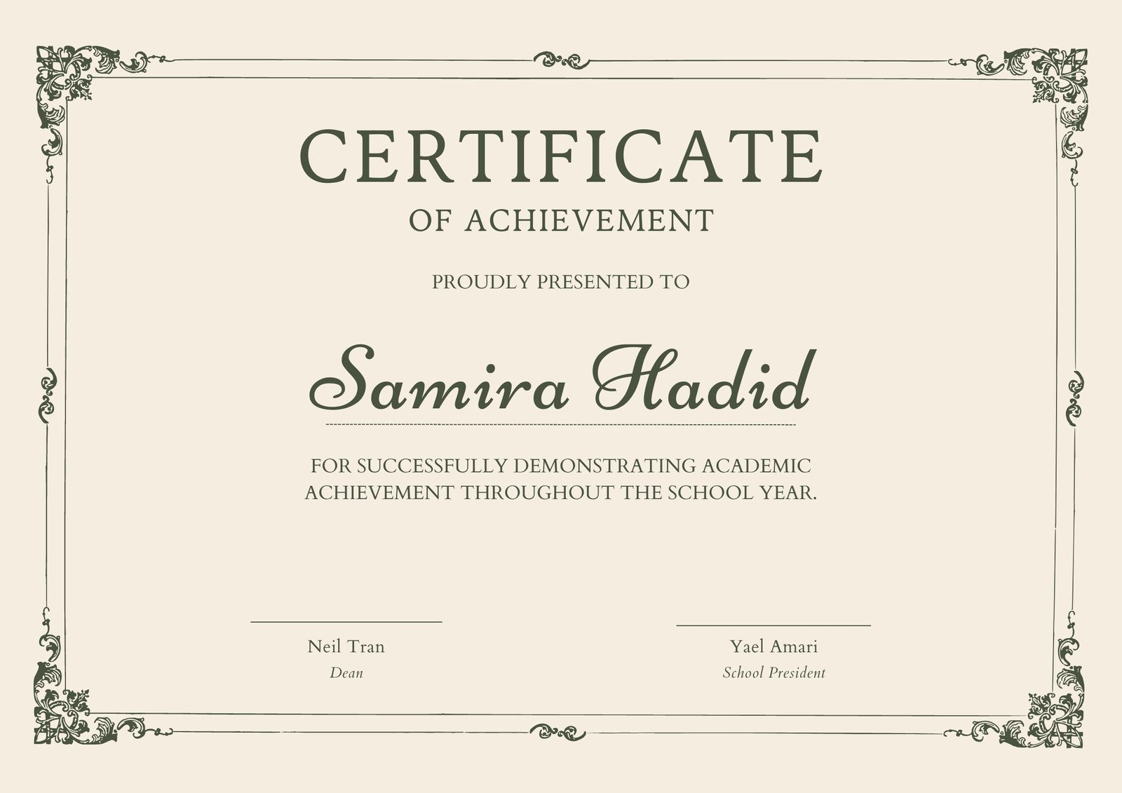 Free Custom Printable School Certificate Templates | Canva inside Free Printable School Certificates Templates