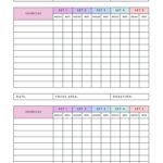 Free, Custom Printable Workout Planner Templates Online | Canva Inside Free Printable Workout Routines